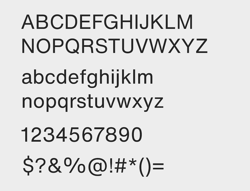 Arial - Font đẹp cho web