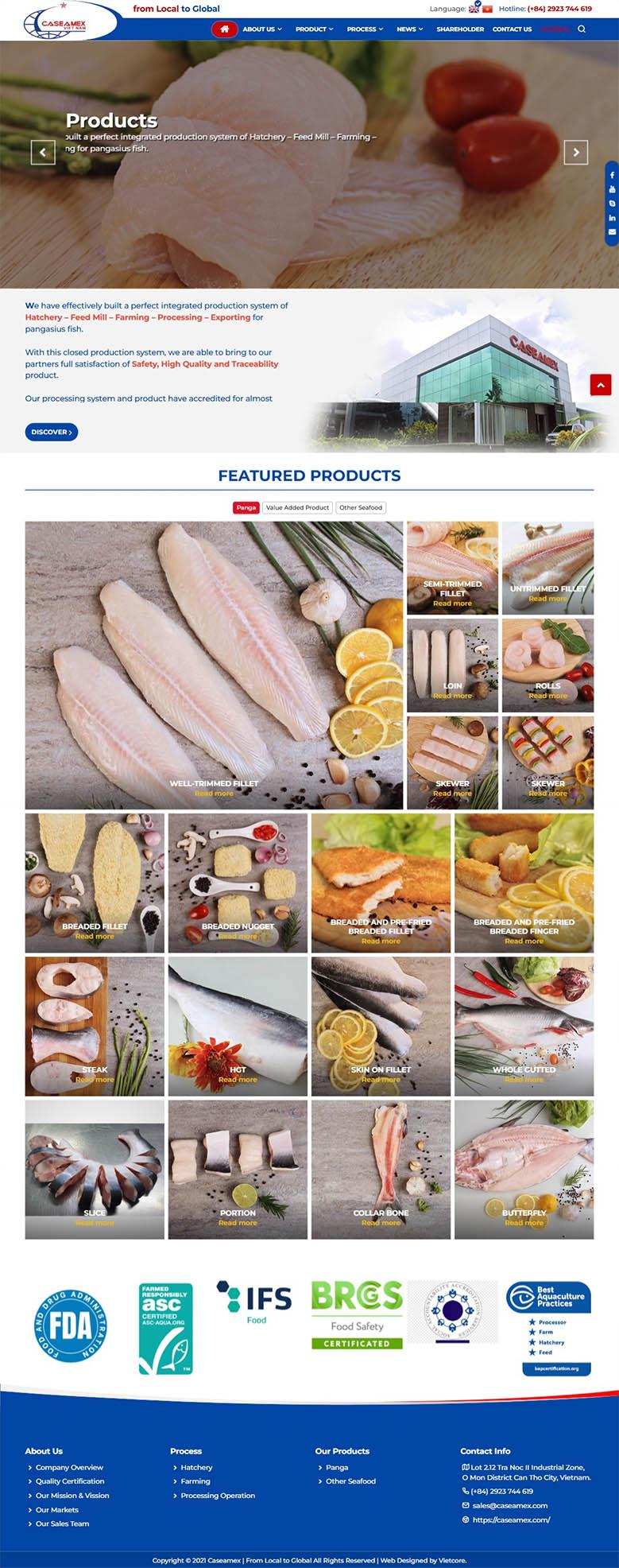 XNK Thuỷ Sản Caseamex