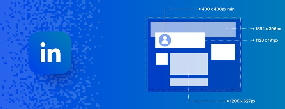 Kích thước chuẩn đối với logo Linkedin