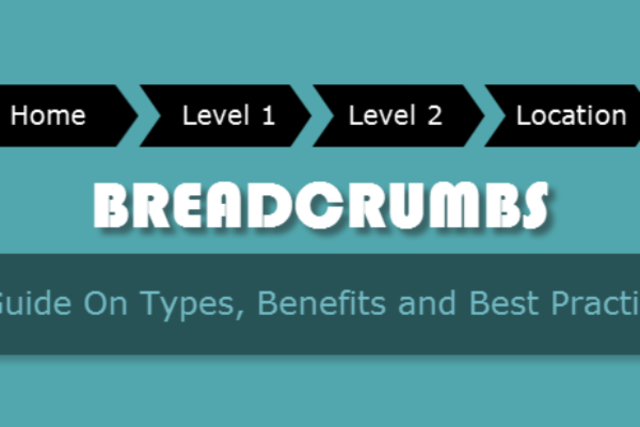 sử dụng breadcrumbs trong thực tế